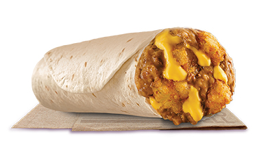 Cheesy Potato Burrito