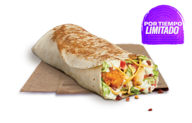 Crispy Chicken Burrito Avocado Ranch