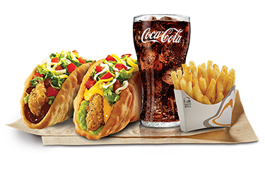 Combo 7: 2 Crispy Chicken Chalupas