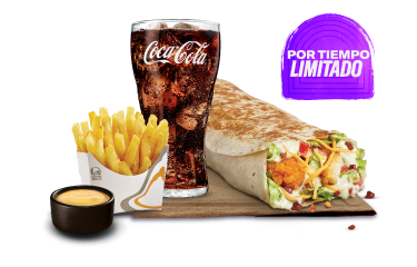 Combo: Crispy Chicken Burrito