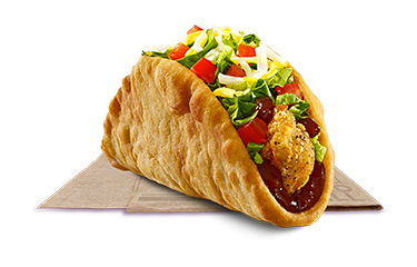 Crispy Chicken Chalupa BBQ